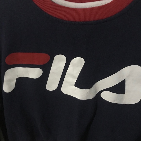 Fila cropped sweatshirt - Picture 3 of 3
